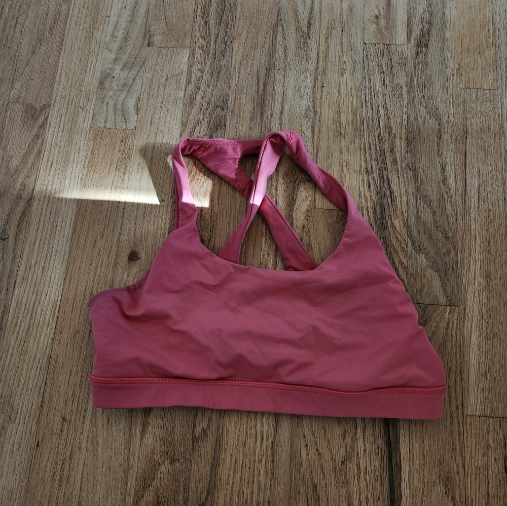 Lululemon Pink Sports Bra